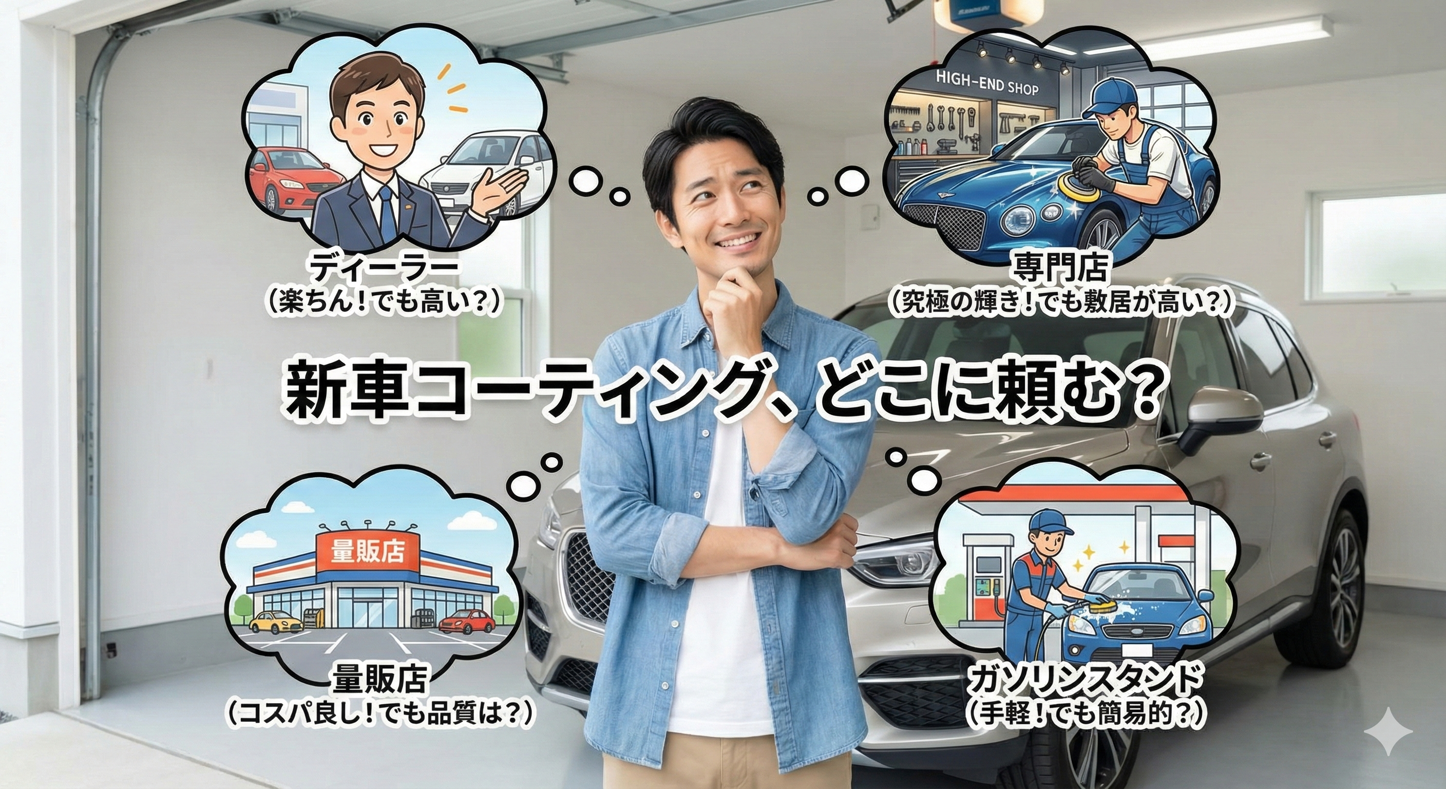 悩むオーナーのイメージ